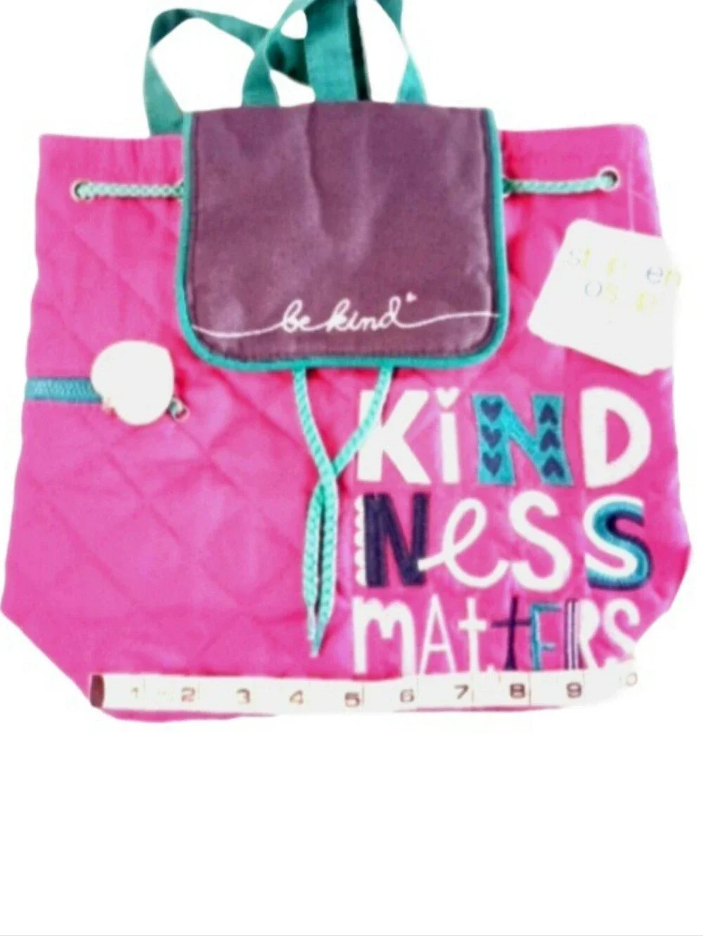 NWT Stephen Joseph Quilted Backpack | Kindness Matters